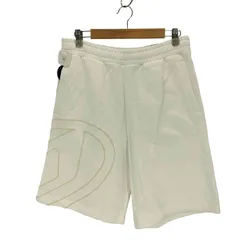 ディーゼル DIESEL P-CROW-MEGOVAL BIGロゴ スウェットショートパンツ メンズ JPN：M 