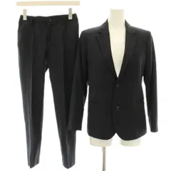 エンポリオアルマーニ EMPORIO ARMANI シングルブレストスーツ テーラードジャケット 2B パンツ スラックス ウール 11A 紺 ネイビー 8N4V02 4N19Z /HN