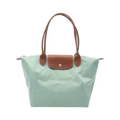 ロンシャン Longchamp トートバッグ LE PLIAGE ORIGINAL M ル プリアージュ オリジナル M L2605089P99 セラドン キャンバス レザー ル プリアージュ オリジナル M ショルダーバッグ