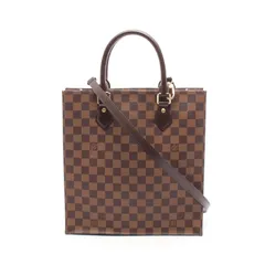ルイ・ヴィトン LOUIS VUITTON トートバッグ サックプラPM N41226 PVCコーティングキャンバス レザー サック・プラPM レディース Used A