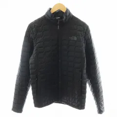 ザノースフェイス THE NORTH FACE キルティングジャケット 中綿 ロゴ ナイロン S 黒 ブラック NY51802Z /AN31