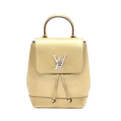ルイ・ヴィトン LOUIS VUITTON リュックサック バックパック ロックミー ミニ M54575 メタリックゴールド レザー ロックミー・バックパック MINI レディース Used Bのサムネイル