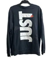 NIKE スウェット　L 黒　　79