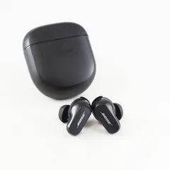 BOSE QuietComfort Earbuds II 完全ワイヤレスイヤホン USED美品 ノイズキャンセリング 外音取込 マイク ブラック IPX4完動品 V9559