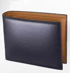 財布 二つ折り財布 メンズ 二つ折 本革 折りたたみ カード入れ 小銭入れ 軽量 革財布 レザー ウォレット 革 シンプル 折り財布 薄型 プレゼント 男性