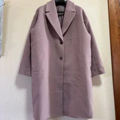 GU ウールブレンドオーバーサイズ チェスターコート XL