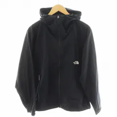 ザノースフェイス THE NORTH FACE コンパクトジャケット Compact Jacket マウンテンパーカー ロゴ ナイロン S 黒 ブラック NP72230 /AN46