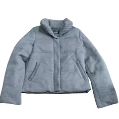 ZM1702 23区　オンワード樫山　ニジュウサンク　キルティングダウンショートコート　ニットブルゾン　上品　美品　レディース　40