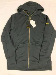 W7)新品　MIZUNO Super Star パーカー ロゴ ゴールド　黒