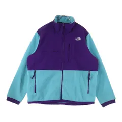 THE NORTH FACE (ザノースフェイス) Denali Jacket デナリジャケット ナイロンフリース切替 ジップアップジャケット パープル/ブルー NF0A4QYJ