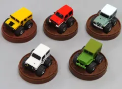 【中古】ミニカー 全5種セット 「ワイルドラリー 四輪駆動式プルバックカー 第1弾」 ワンダキャンペーン品