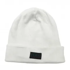ポロラルフローレン ニット帽 白 コットン100％ ONE SIZE   ゴルフウェア Ralph Lauren