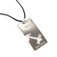 美品✨GUCCIグッチ、星座チャーム(射手座)シルバー925ネックレス_234 