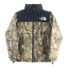 THE NORTH FACE (ザノースフェイス) NOVELTY NUPTSE JACKET ノベルティーヌプシ ダウンジャケット ブラウン/ブラック ND42230R