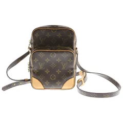 LOUIS VUITTON (ルイヴィトン) モノグラム アマゾン ショルダーバッグ ブラウン PVCレザー M45236