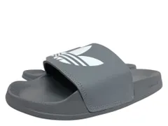 adidas (アディダス) ADILETTE LITE SLIDES シャワーサンダル アディレッタ FU7592 28.5cm UK10 グレー メンズ/065