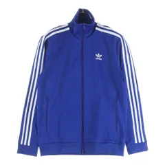 adidas (アディダス) ジップアップ トラックジャケット ブルー CW1252