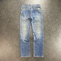 USA製 90s Levi's Denim Jeans リーバイス デニムパンツ ジーンズ ジーパン ボタンフライ ストレート ブルー ヴィンテージ ビンテージ メンズ W33 33×34