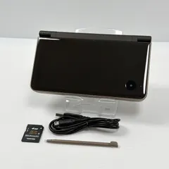 極美品 ニンテンドー DSiLL ダークブラウン 遊べるセット 動作確認済み 外装 画面美品 Nintendo ds dsill DSi LL 任天堂