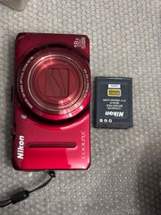 Nikon COOLPIX S9300 レッド - メルカリ