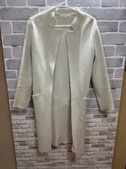 【B2-12】◇ANAYI    サイズ38 カーディガン　グレージュ　無地