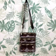 GR1318 レスポートサック ミニショルダーバッグ ブラウン系