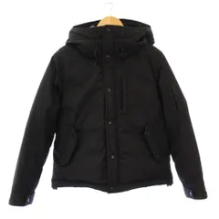 ノースフェイス パープルレーベル THE NORTH FACE PURPLE LABEL Mountain Short Down Parka マウンテンショートダウンパーカージャケット アウター フード ワンカラー M 黒 ブラック ND2068N /BB