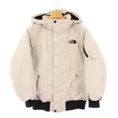 ザノースフェイス THE NORTH FACE WINTER BOMBER JK ウインターボンバージャケット 中綿 フーディ 140 ライトグレー NYJ82309 /KH
