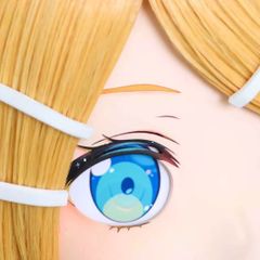 キグルミマスク 中野梓 風 けいおん! 風 黒髪ツインテール ブラウン