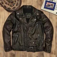 新品未使用 h ヴィンテージ加工 613スタイル トップグレード牛革 ライダースジャケット ウォッシュド加工 ターンダウンカラー メンズ本革ライダースジャケット S-6XL