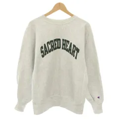 チャンピオン CHAMPION 90s スウェット トレーナー クルーネック 長袖 リバースウィーブ トリコタグ 裏起毛 L ライトグレー /YT