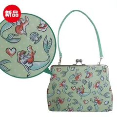 ♪【ディズニー/プリンセス】アリエル　がま口タイプ　マルチケース