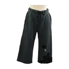 アルベロベロ ALBEROBELL スウェットパンツ 花刺しゅう グレー 日本製 コットン レディース F-M13803