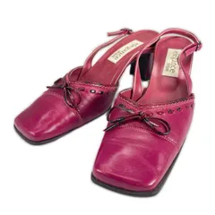 Elegance Himiko エレガンス卑弥呼 パンプス レザー ピンク レディース 24【古着】【中古】【送料無料】