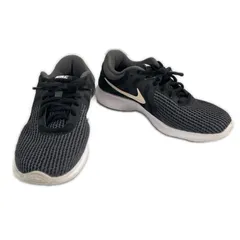 NIKE ナイキ Revolution 4 スニーカー 合成繊維 ブラック レディース 23.5 ランニングシューズ【古着】【中古】【送料無料】