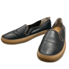 REGAL リーガル スリッポン レザー ブラック メンズ 24【古着】【中古】【送料無料】