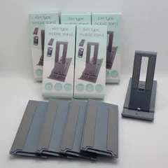 送料無料 未使用品 スマホスタンド 5個まとめセット スリム型モバイルスタンド#15378