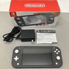Nintendo Switch Lite グレー　PDQ019 f090