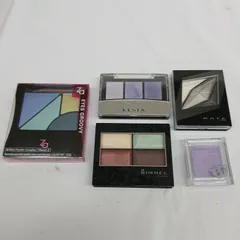 ブルー シルバー系 アイシャドウパレット ５点セット　ケイト リンメルなど　CO-A0105C