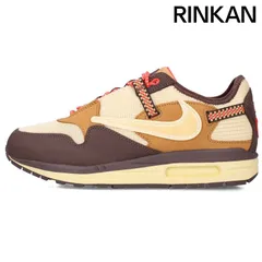 ナイキ ×トラヴィススコット Travis Scott  AIR MAX 1 CACTUS JACK BAROQUE BROWN DO9392-200 エアマックス1バロックブラウンローカットス