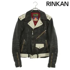★希少レア★ブラックミーンズ g.v.g.v レザーダブルライダースジャケット BLACK MEANS（ブラックミーンズ） レザージャケット ライダース