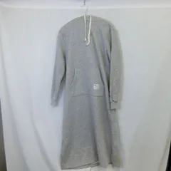 Hanes ヘインズ レディースルームウェアワンピース(フード付き) グレー フリーサイズ ◇〇