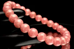 【１点物】AA☆アルゼンチン産 インカローズ　7mm　ブレスレット パワーストーン 天然石 _MC3101