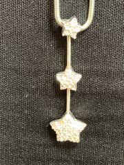 SWAROVSKI ネックレス 7連 大ぶり クリスタル パヴェ - メルカリ