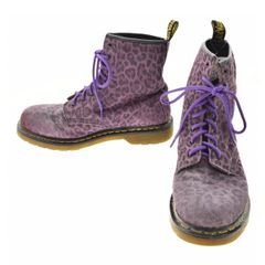 Dr.Martens レオパード 豹柄 ドクターマーチン 8ホール ヒョウ柄