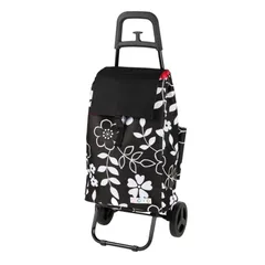 レップ(Rep) Cocoro(コ・コロ) ショッピング キャリー カート スタンダードタイプ 40L フラワー・ブラック 544921