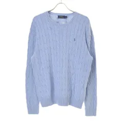 【POLORALPHLAUREN】ケーブルコットン長袖ニットセーター