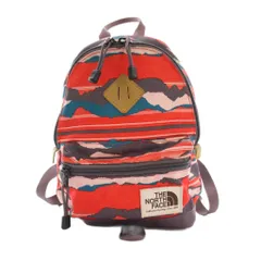 ザノースフェイス THE NORTH FACE K Berkeley Mini バークレー ミニ リュックサック デイバッグ 総柄 7L グレー 赤 青 NMJ71752 /YM