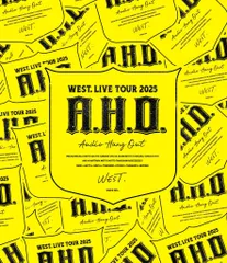 WEST. LIVE TOUR 2025 A.H.O. -Audio Hang Out- (通常盤) (Blu-ray) -WEST.(中古品)