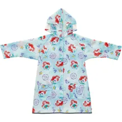 ☆ アリエル ☆ キャラクター キッズ レインコート ランドセル対応 レインコート キッズ ランドセル レインウェア カッパ 子供 合羽 雨合羽 スケーター skater RACO1M 雨具 防水 ランドセル対応 リュック対応 通学 通園 小学生 子供用